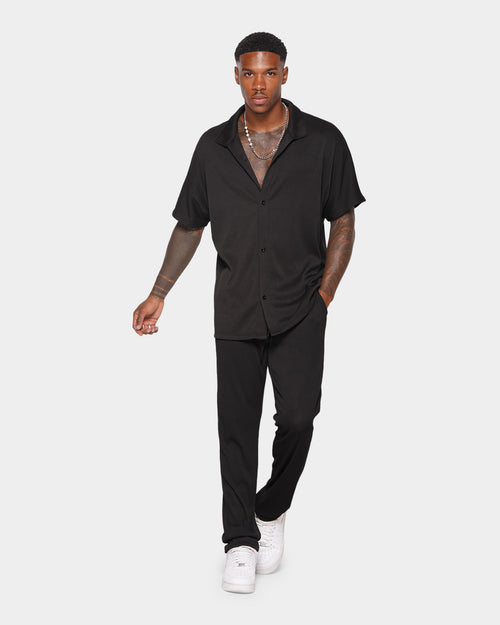 XXIII Leon Ribbed Set Black