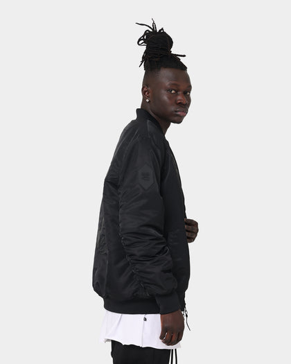 The Anti Order Antidote Oversized Bomber Jacket Black/Black