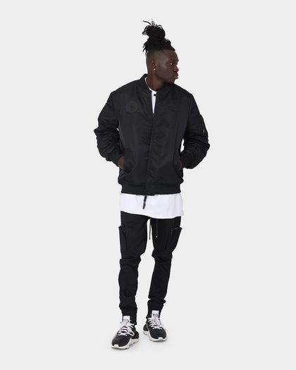 The Anti Order Antidote Oversized Bomber Jacket Black/Black
