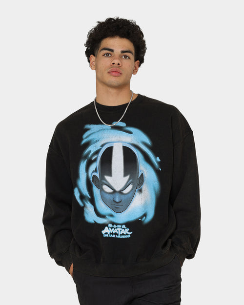 Goat Crew X Avatar: Avatar State Vintage Crewneck Washed Black