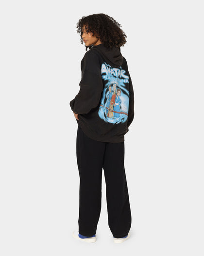 Goat Crew X Avatar: Gaang Vintage Hoodie Washed Black