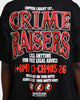 Rats Get Fat Crime Raisers T-Shirt Black