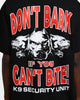 Rats Get Fat Don't Bark T-Shirt Black