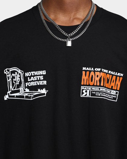 Rats Get Fat Funeral Home T-Shirt Black