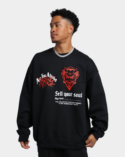 Rats Get Fat Sell Your Soul Crewneck Black