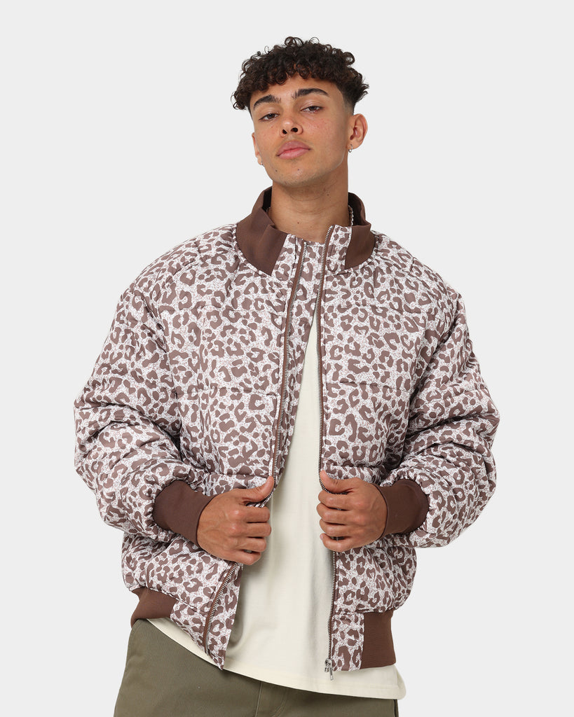 XXIII Leopard Print Puffer Jacket Leopard Culture Kings