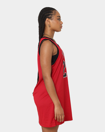 fitted lace wedding dress Jordan Women's Jordan Heritage Core Dress Gym Red/Black