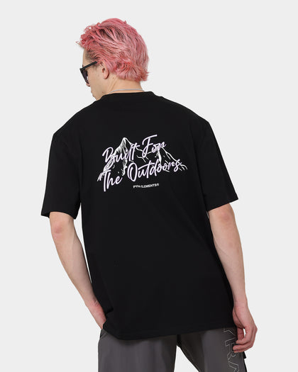 PYRA Mountain T-Shirt Black/White