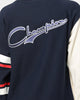 Champion Collegiate Heritage Split Crewneck Navy