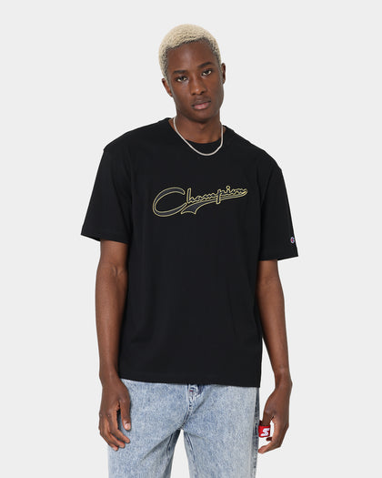 Champion Heritage Collegiate T-Shirt Black/Gold