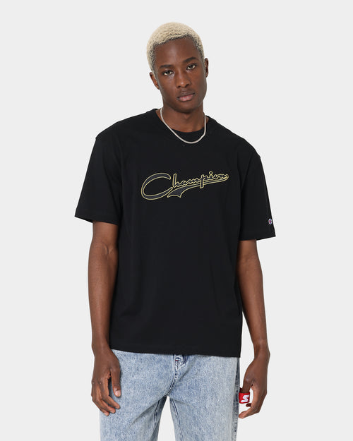 Champion Heritage Collegiate T-Shirt Black/Gold