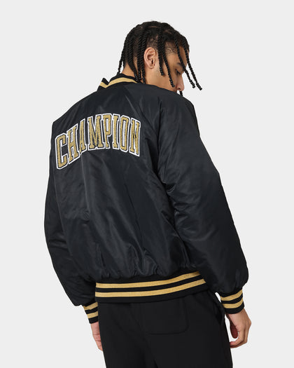 Champion LFS Letterman Jacket Black/Gold