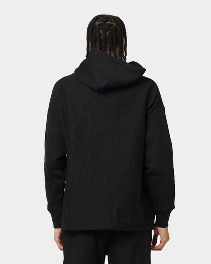Champion Reverse Weave Relaxed Hem Zip Hoodie Black/Gold