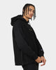Champion Reverse Weave Relaxed Hem Zip Hoodie Black/Gold