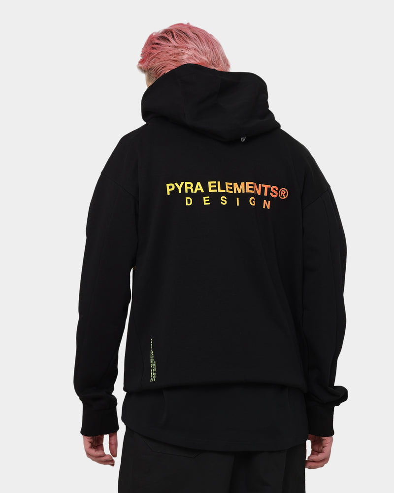 PYRA Design Logo Hoodie Black/Orange