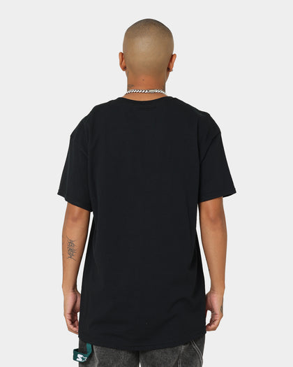 Goat Crew Playoff Skeleton T-Shirt Black/Yellow