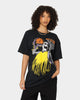 Goat Crew Playoff Skeleton T-Shirt Black/Yellow