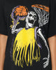 Goat Crew Playoff Skeleton T-Shirt Black/Yellow