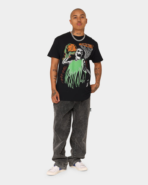 Goat Crew Playoff Skeleton T-Shirt Black/Green