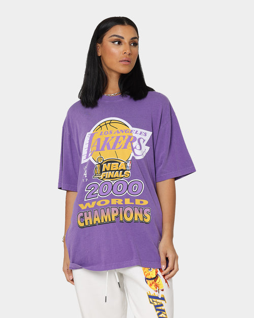 Mitchell & Ness Los Angeles Lakers 2000s World Champions T-Shirt Purple