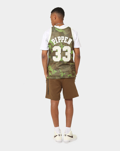 Mitchell & Ness Chicago Bulls '97-'98 Camo Swing Jersey Green Camo