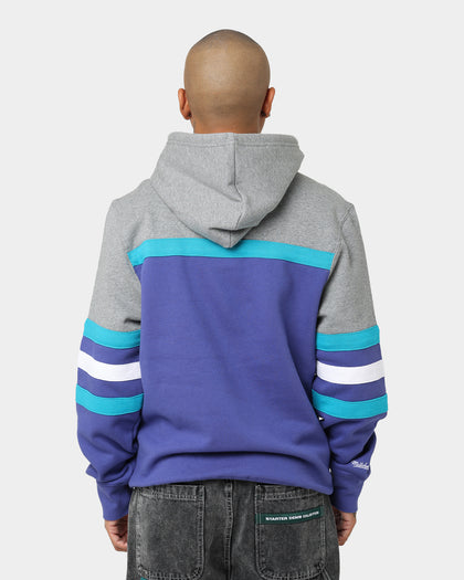 Mitchell & Ness Charlotte Hornets Head Coach Hoodie Royal
