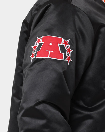 Mitchell & Ness Cincinatti Bengals Heavyweight Satin Jacket Black