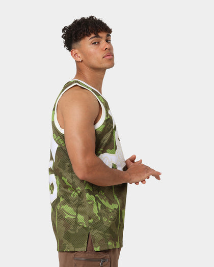 Mitchell & Ness Vince Carter Toronto Raptors '98-'99 Camo Swing Jersey Green Camo