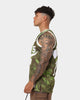 Mitchell & Ness Vince Carter Toronto Raptors '98-'99 Camo Swing Jersey Green Camo
