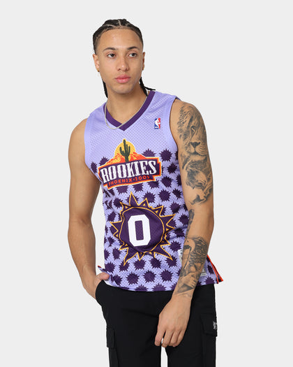 Mitchell & Ness Phoenix Suns Rookies Russell Westbrook #0 Swingman Jersey Purple