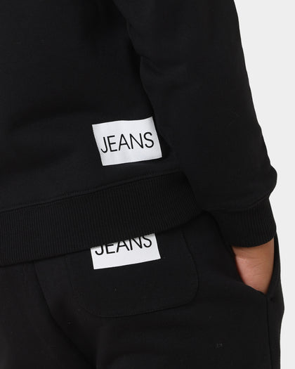 Calvin Klein Kids' Institutional Logo Hoodie Set CK Black