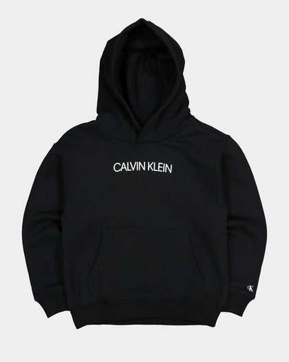 Calvin Klein Kids' Institutional Logo Hoodie Set CK Black