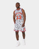 Mitchell & Ness 1991 New York Knicks Patrick Ewing #33 Doodle Swingman Jersey Black/White