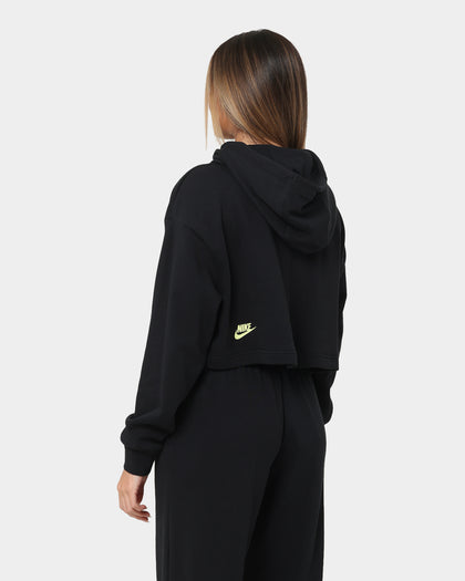 Nike Women's Nike Sportswear Cropped Fleece Dance Hoodie Black