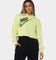 Nike Women's Nike Sportswear Cropped Fleece Dance Hoodie Luminous Green