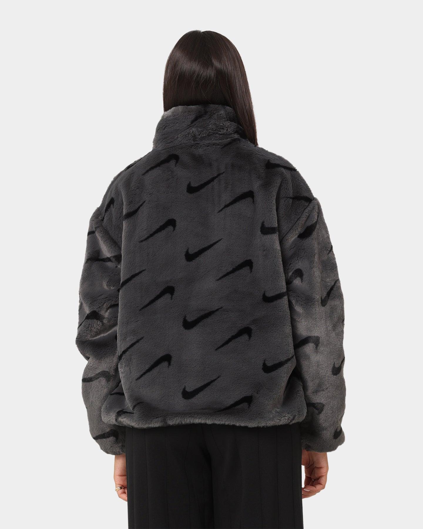 women's nike fluffy jacket