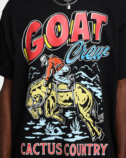 Goat Crew Cactus Country T-Shirt Black