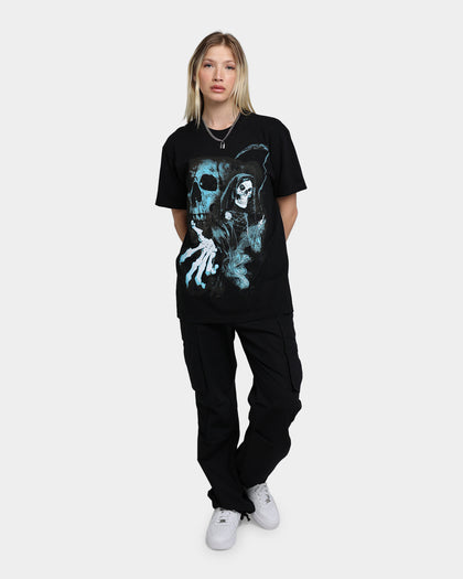 Rats Get Fat Fear The Reaper T-Shirt Black/Blue