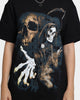 Rats Get Fat Fear The Reaper T-Shirt Black/Gold