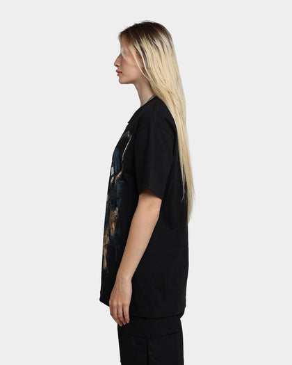 Rats Get Fat Fear The Reaper T-Shirt Black/Gold