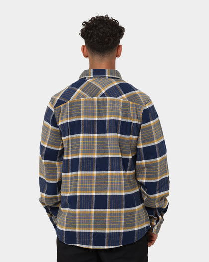 Brixton Bowery Flannel Jacket Moonlit Ocean