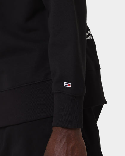Tommy Jeans TJM Tommy Text Crewneck Black