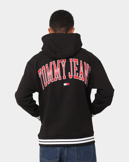 Tommy Jeans TJM Relaxed Collegiate Hoodie Black