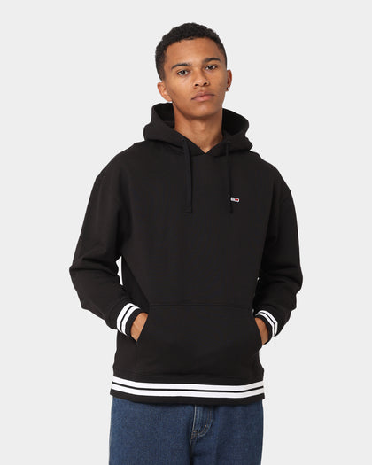 Tommy Jeans TJM Relaxed Collegiate Hoodie Black