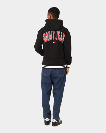 Tommy Jeans TJM Relaxed Collegiate Hoodie Black