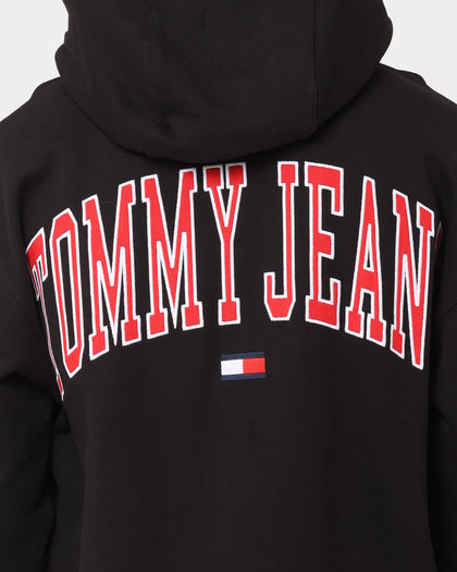 Tommy Jeans TJM Relaxed Collegiate Hoodie Black