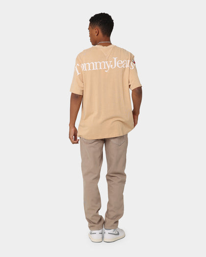 Tommy Jeans TJM Skater Serif Back Logo T-Shirt Trench