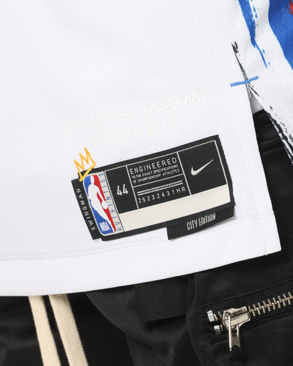 Nike Kevin Durant Brooklyn Nets #7 City Edition Nike Dri-FIT NBA Swingman Jersey White