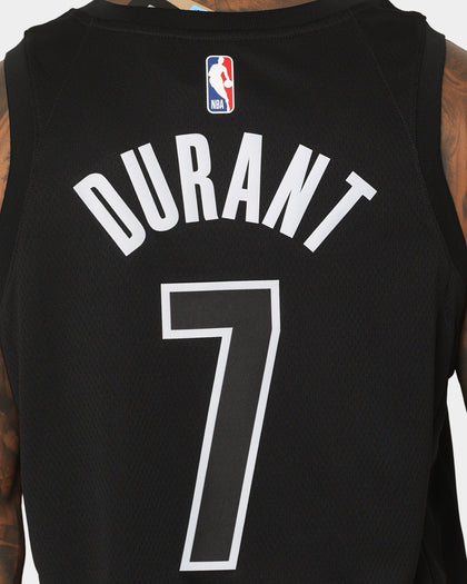 Jordan Kevin Durant Brooklyn Nets #7 Statement Edition Jordan Dri-FIT NBA Swingman Jersey Black