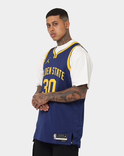 Jordan Stephen Curry Golden State Warriors #30 Statement Edition Jordan Dri-FIT NBA Swingman Jersey Loyal Blue